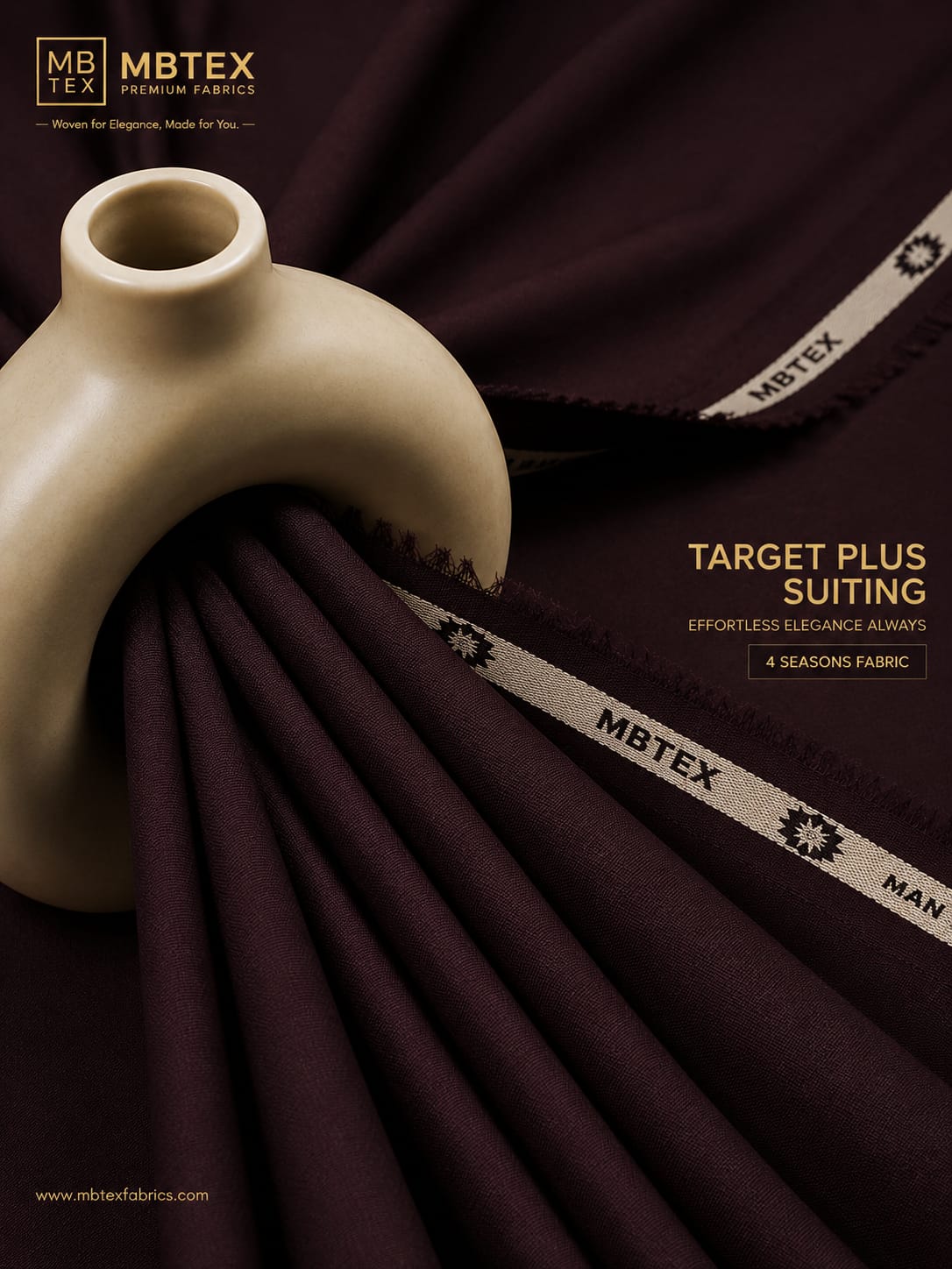 Target Plus | Wine | 4 Season Wash & Wear