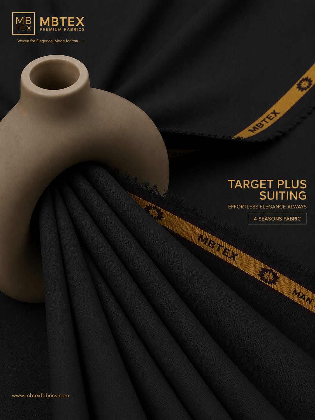 Target Plus | Charcol | 4 Season Wash & Wear