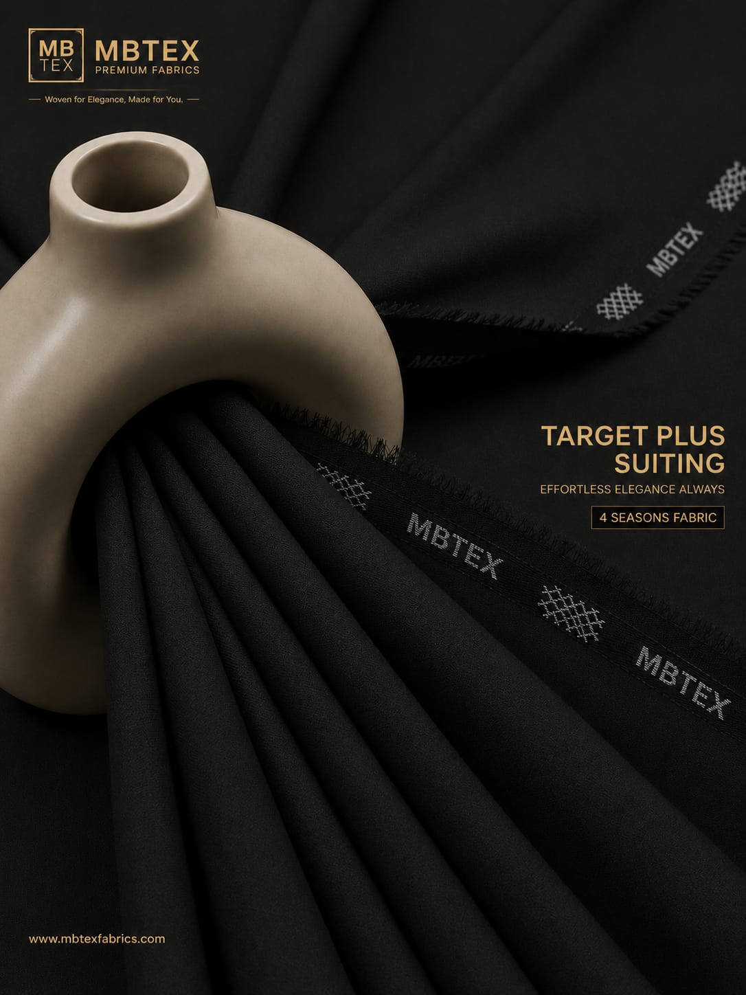 Target Plus | Base Black | 4 Season Wash & Wear