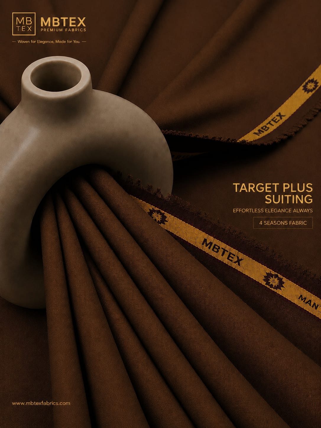 Target Plus | Brown | 4 Season Wash & Wear